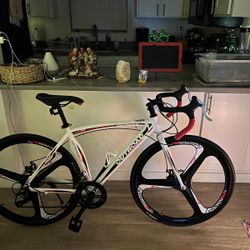 Marknig Road Bike, 14-Speed 700C Racing Bike 