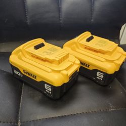 Dewalt  20v. 2 baterias  6ah.