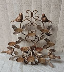 Cast iron candelabra