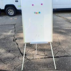 Adjustable height Magnetic whiteboard - $45