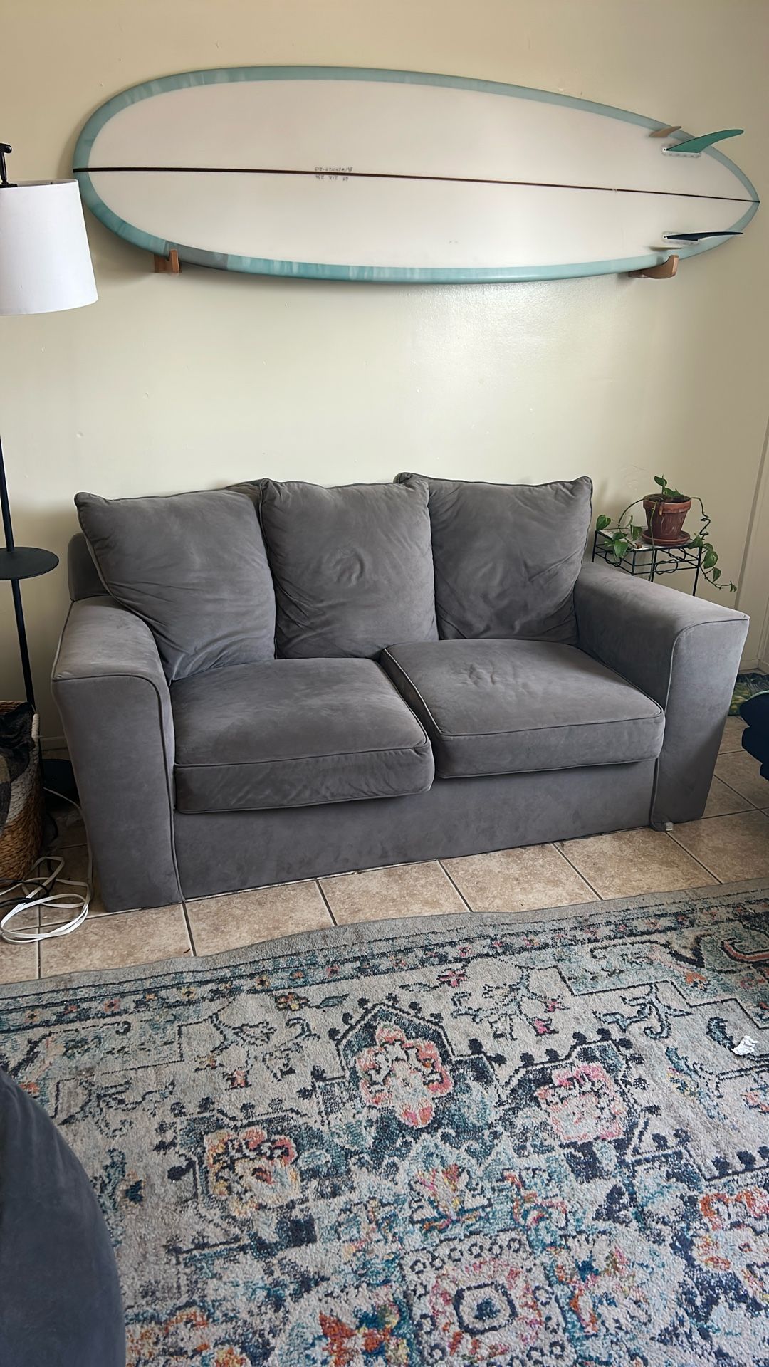 grey couch