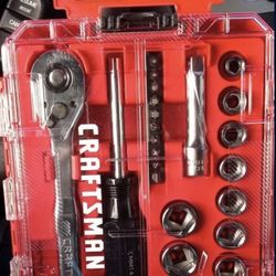 CRAFTSMAN® 3/8 In. Drive Mm Mechanics Tool Set (24-piece)