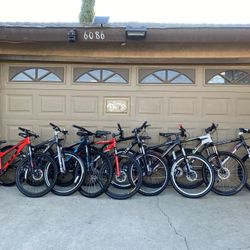 Variety Of Bikes For Sale
