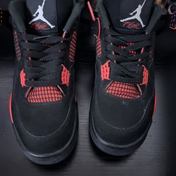 jordan 4 red thunder 