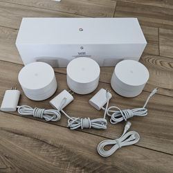 Google Wifi Mesh Router 3 Pack