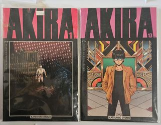 Akira Comic (1988) issues 1 and 13