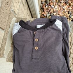 Boys Shirt Long Sleeve, Size 5