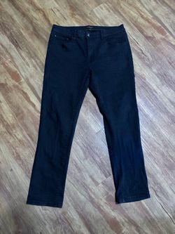Nickel & Iron New York Men’s 36x30 Black Pants Slim Fit Casual Dress Trousers