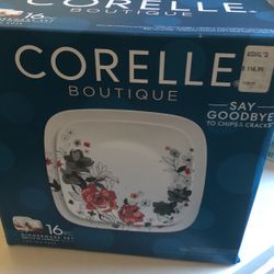 Corelle 16 pc set new in walmart site $170  we have two of them $230