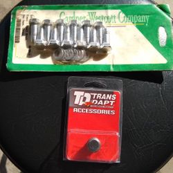 Crome Intake Bolts, Trans Plug