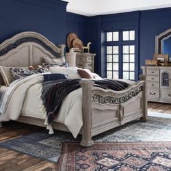 Split King Bedroom Set By Magnussen Homes From The Marisol Fawn Collection