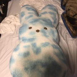 Blue stuffed animal