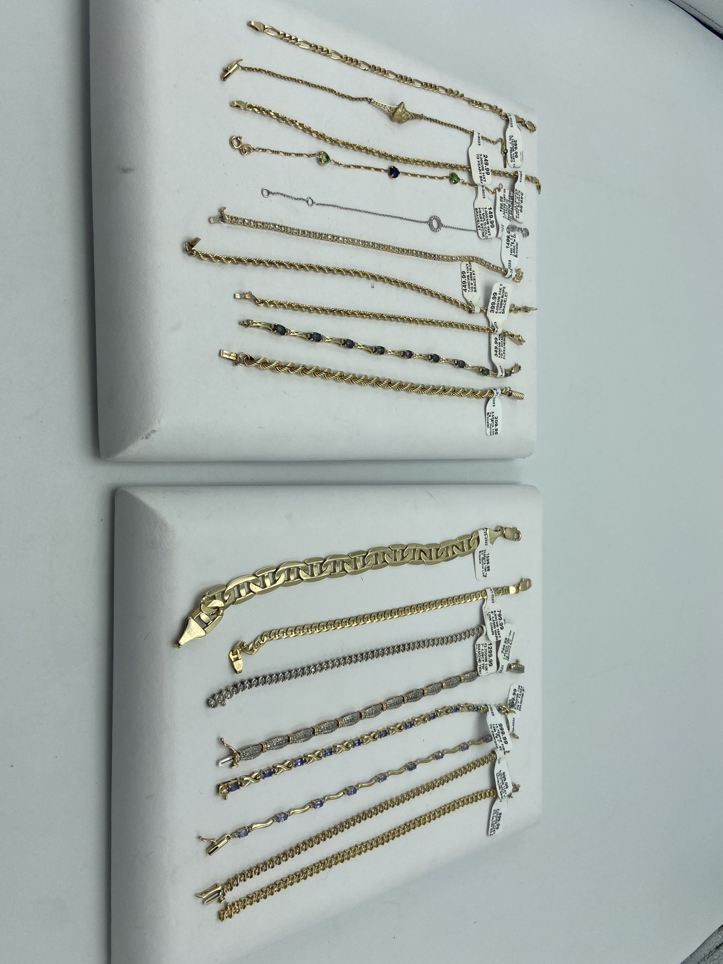 Assorted Gold Bracelets