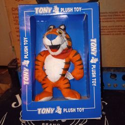 Tony The Tiger Plushie Brand New Still In The Box Never Opened