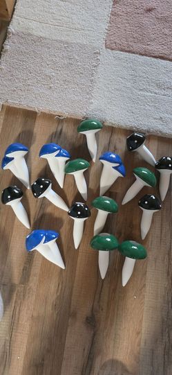 Ceramic plant watering stakes