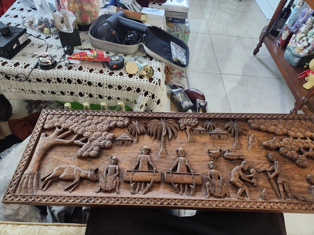 Beautiful Carved Wood Art