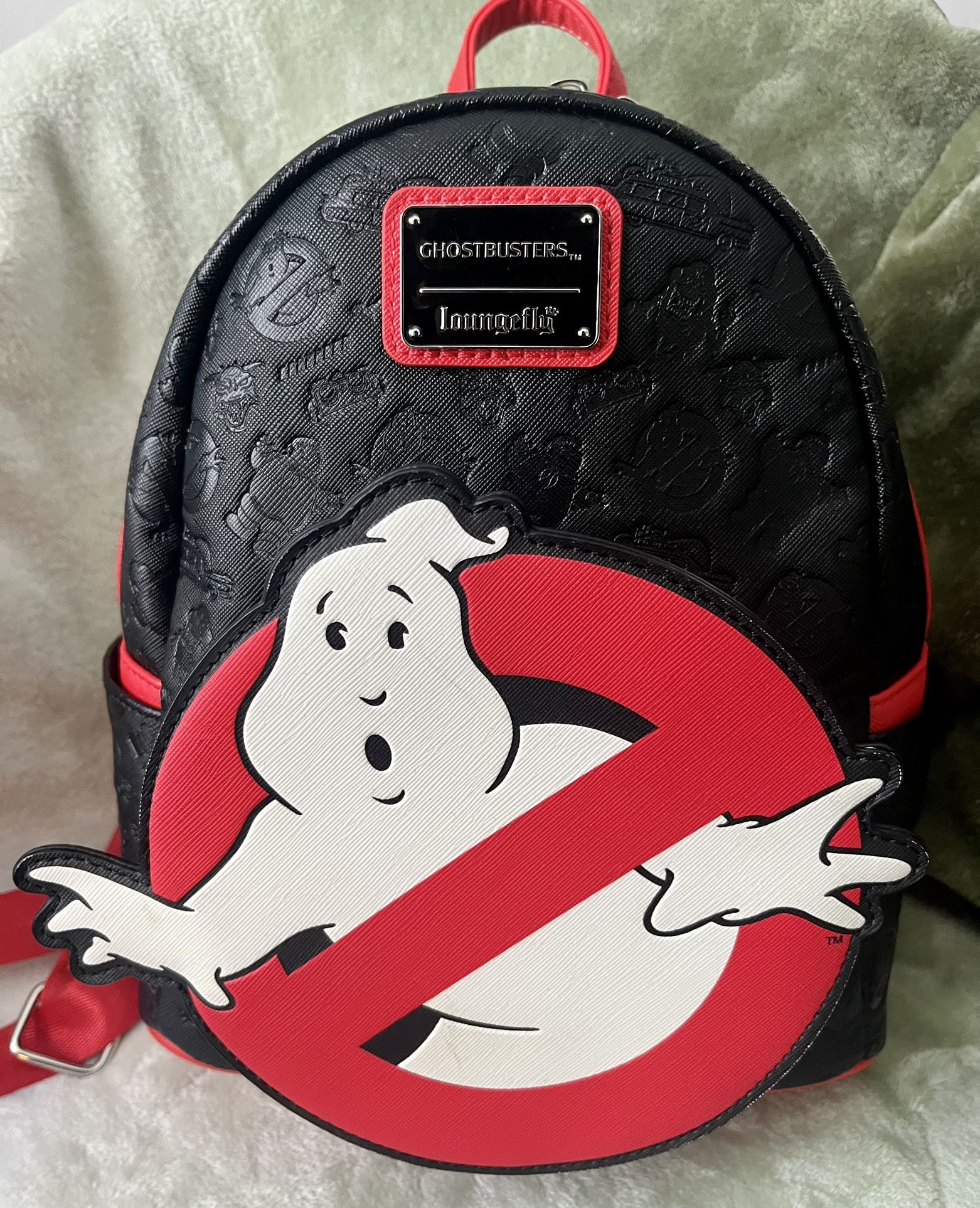 Loungefly Ghostbusters No Ghosts Logo Glow-in-the-Dark Mini Backpack