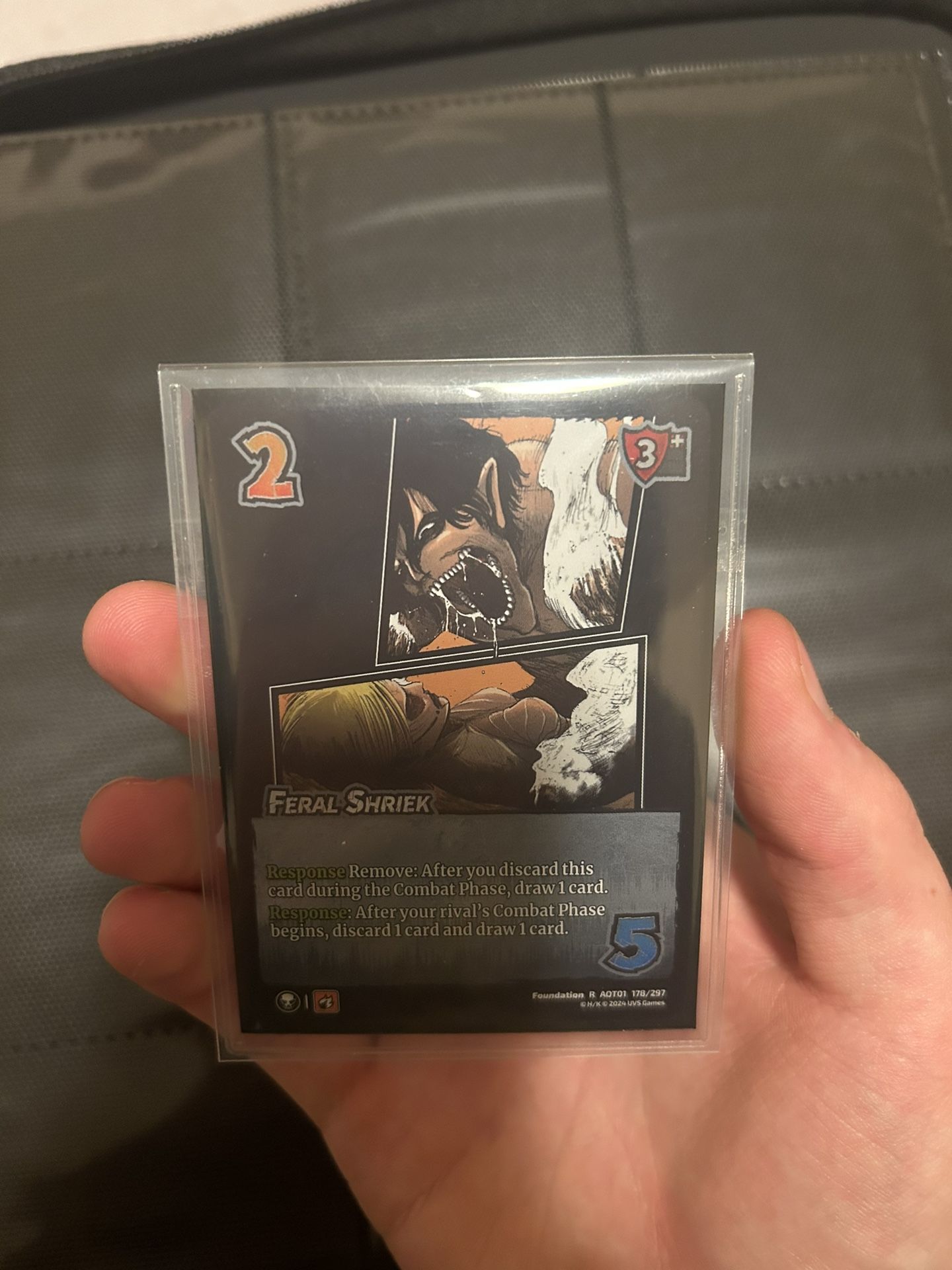 Attack On Titan TCG: Feral Shriek