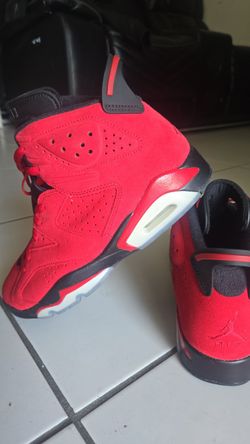 Jordan 6 Retro Toro Bravo Men's Red Sneakers Size 9 CT8529-600