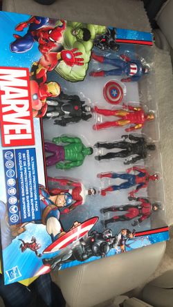 Marvel Spider-Man Hulk Action Figures