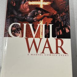 Marvel Civil War Hardcover Graphic Novel Captain America Iron Man McNiven