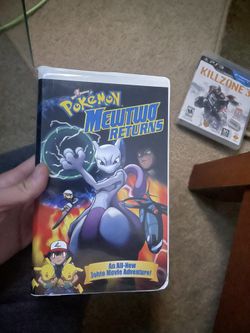 Pokemon Mewtwo Returns Movie VHS