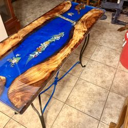 Expoxy River Table 