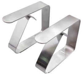 Stainless Steel Tablecloth Clips