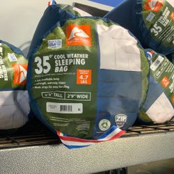 Ozark Sleeping Bag 6.5 Tall 2’9” Wide 