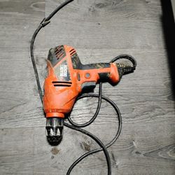 Black And Decker Electric Drill Plug In