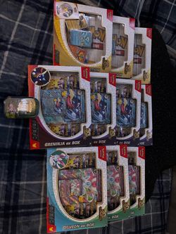 Pokémon TCG 30th Celebration Box Lot – Greninja, Sylveon & More