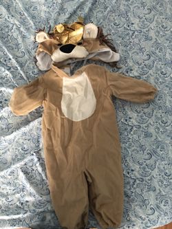 12-18 months lion costume