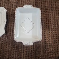 Nice Ceramic Serving Tray & Small Bake Dish