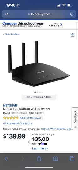AX1800 Netgear 