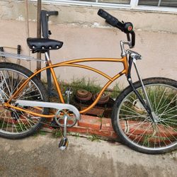 Custom Vintage Coppertone Schwinn Beach Cruiser Bike "In Excellent Condition "