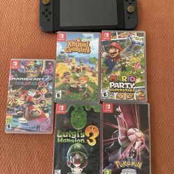 Nintendo Switch Bundle + 5 Games