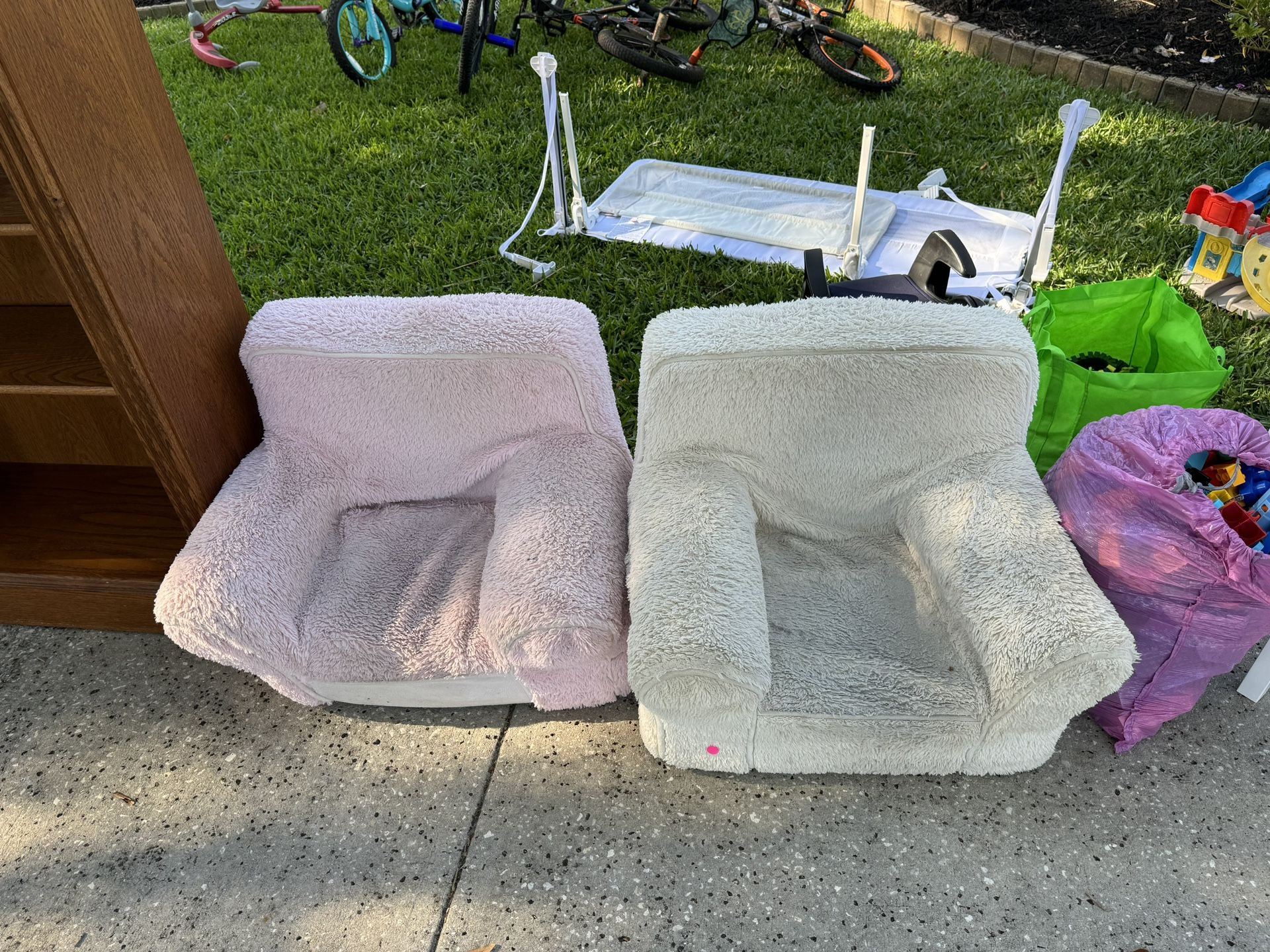 Two Pottery Barn Kids Chairs