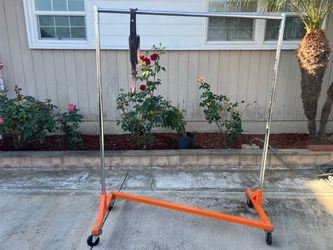 Industrial Strength Z Rack garment clothes rack