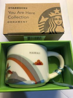 Starbucks Ornament Hawaii 