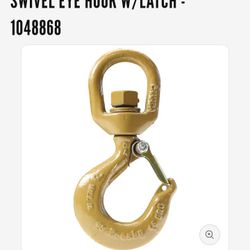 CROSBY 11 TON  SWIVEL HOOK 