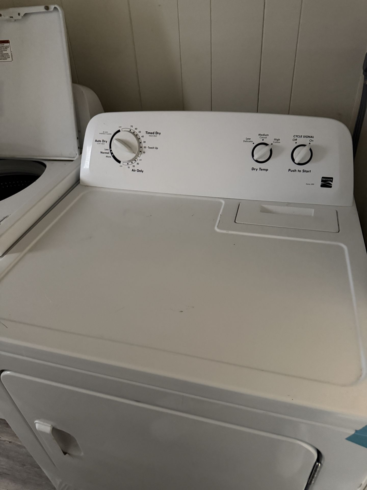 Washer and Dryer Set