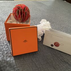 Hermes H Petit Silk Bag Charm