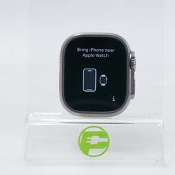 GPS Only Apple Watch Ultra 2 49MM Natural Titanium A2986 Face Only