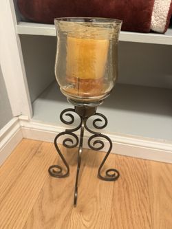 Candle Holder W/ Scented Candle