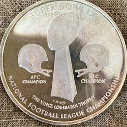 Steelers Vs. Vikings Silver Coin