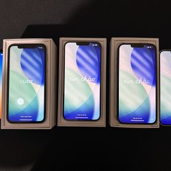 Used Personal Phones For Sale, 3 IPhone 14 Plus, One Samsung s22, One IPhone 11