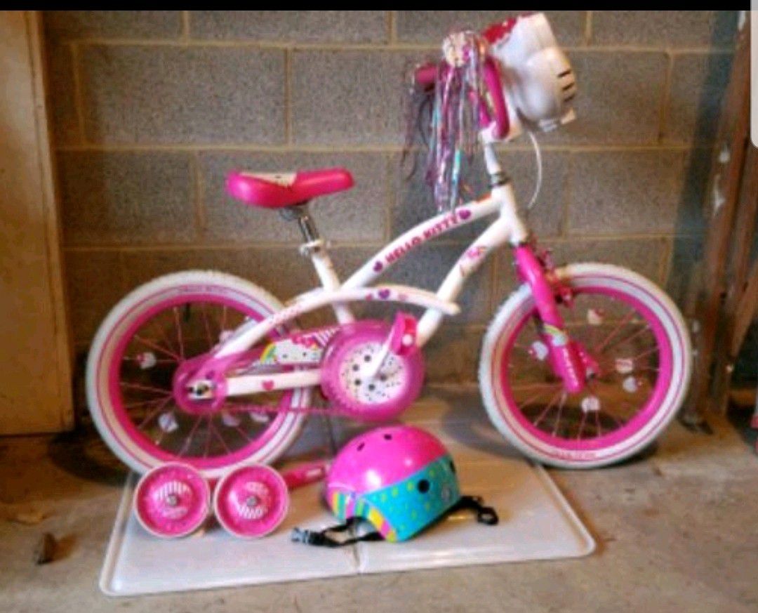 Hello Kitty girls bike