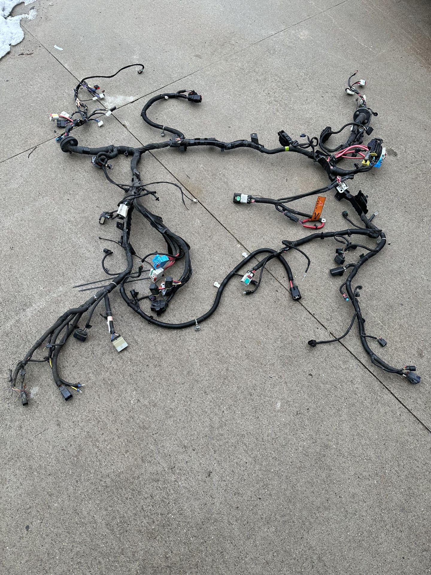 2021 2022 2023 Tesla Model S Plaid Front Frunk Carrier Wiring Harness 248640-70-C