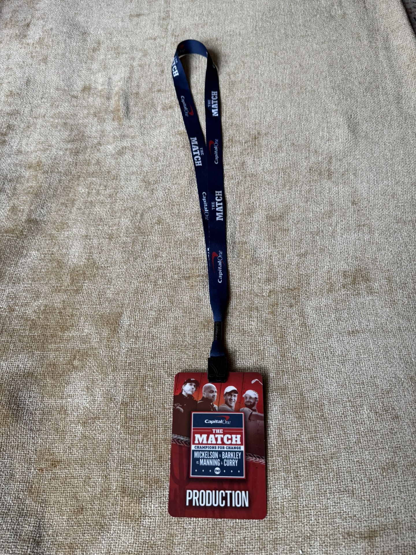 Capital One The Match Lanyard