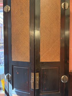 Palecek Asian-Inspired Cabinet